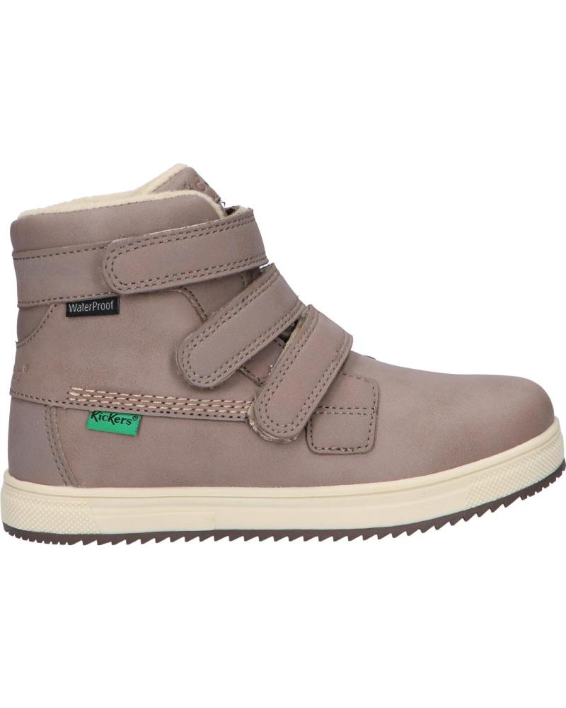 Botas de Mulher e Menina KICKERS 736813-30 YEPOKRO WPF 11 BEIGE METALLISE