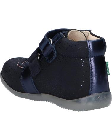 girl Mid boots KICKERS 829620-10 BANGGY 103 MARINE BRILLANT