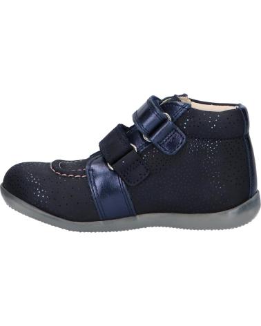 girl Mid boots KICKERS 829620-10 BANGGY 103 MARINE BRILLANT