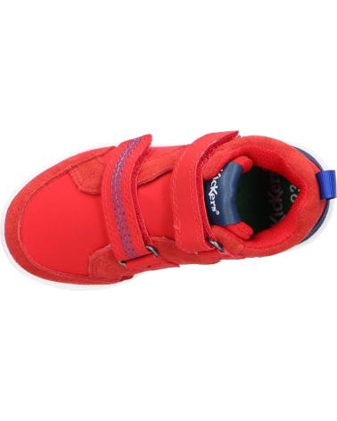 girl and boy Zapatillas deporte KICKERS 829770-10 BILBON VELC 41 ROUGE MARINE