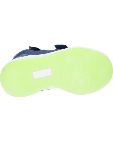Sapatilhas de Menina e Menino KICKERS 829770-10 BILBON VELC 51 BLEU VERT