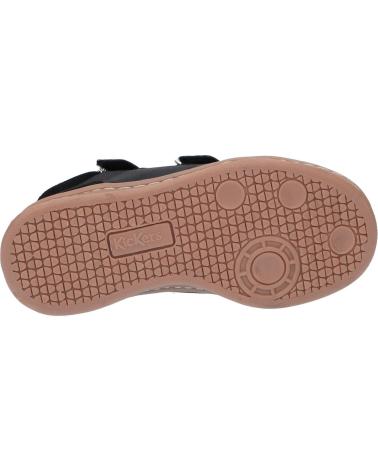 girl and boy Zapatillas deporte KICKERS 829770-10 BILBON VELC 8 NOIR