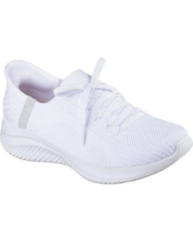 Sneaker-De-Mujer-SKECHERS-ULTRA-FLEX-3-0-BRILLIANT-149710-ZAPATILLAS-CORDONE-WHT