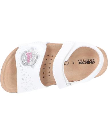 Sandalias de Niña GEOX J358MC 000HH J ADRIEL C1000 WHITE