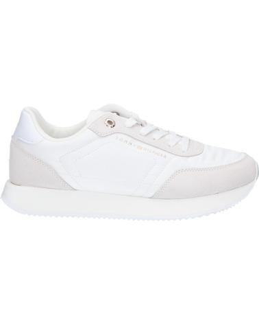 Scarpe sport per Donna TOMMY HILFIGER FW0FW07681 ESSENTIAL RUNNER YBS WHITE