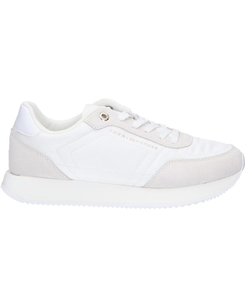 Scarpe sport per Donna TOMMY HILFIGER FW0FW07681 ESSENTIAL RUNNER YBS WHITE