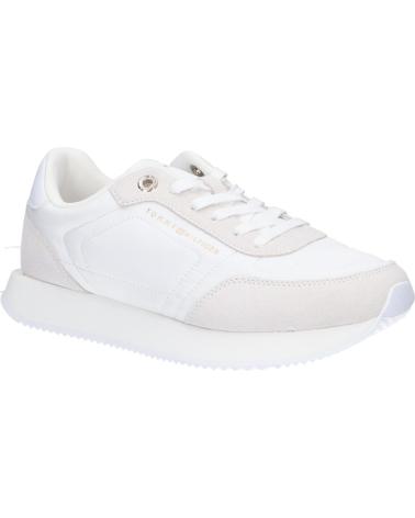 Scarpe sport per Donna TOMMY HILFIGER FW0FW07681 ESSENTIAL RUNNER YBS WHITE