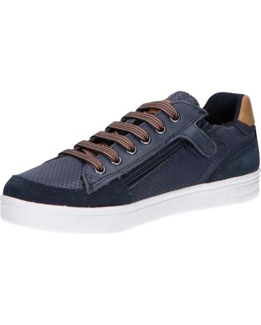 Man and boy Trainers GEOX J255VB 0CL22 J DJROCK CF46N NAVY-COGNAC