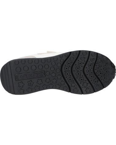 Sneaker für Damen und Mädchen GEOX J35GZA 08514 J FASTICS C0404 WHITE-BLACK
