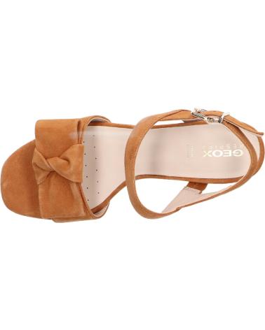 Woman Sandals GEOX D25UVA 00021 D GLADIOLA C6001 COGNAC