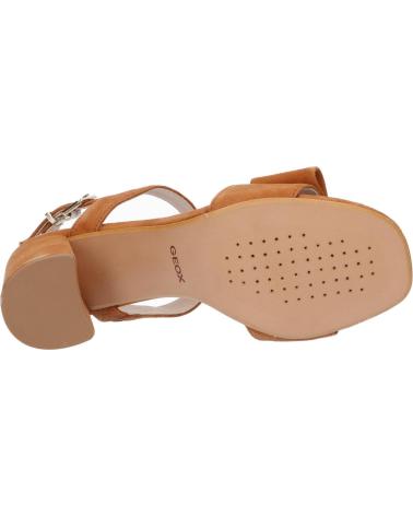 Woman Sandals GEOX D25UVA 00021 D GLADIOLA C6001 COGNAC