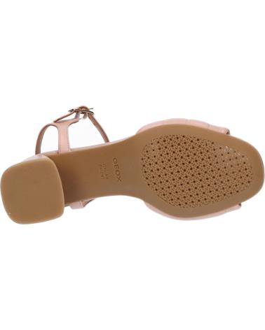 Woman Sandals GEOX D35HAB 000TU D GENZIANA MID C8156 NUDE
