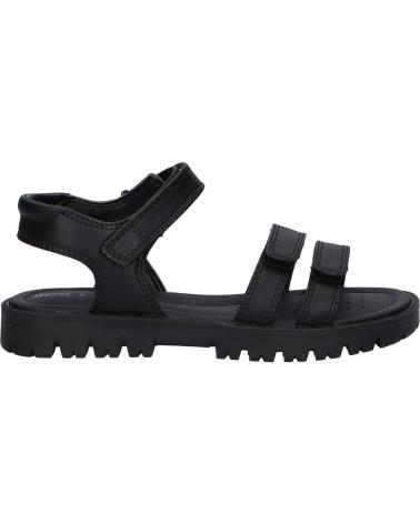 Sandali per Donna e Bambina GEOX J35FYA 000BC J SANDAL STARBLUSH C9999 BLACK