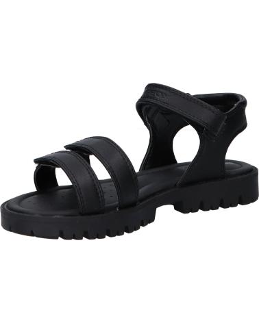 Sandali per Donna e Bambina GEOX J35FYA 000BC J SANDAL STARBLUSH C9999 BLACK