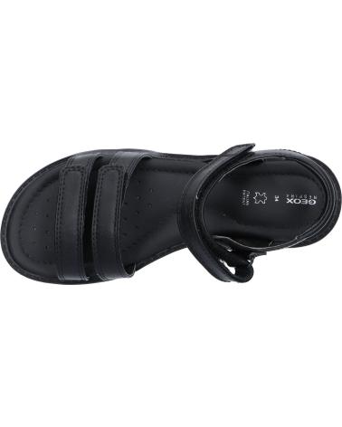 Sandali per Donna e Bambina GEOX J35FYA 000BC J SANDAL STARBLUSH C9999 BLACK