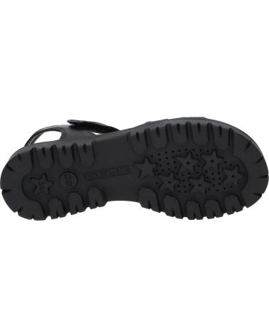 Sandali per Donna e Bambina GEOX J35FYA 000BC J SANDAL STARBLUSH C9999 BLACK