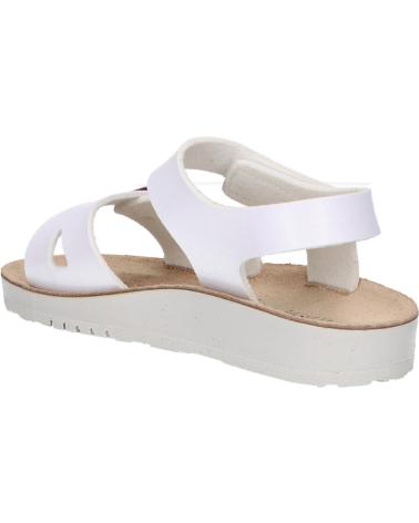 Sandali per Bambina GEOX J15EAB 000QD J SANDAL COSTAREI C0563 WHITE-FUCHSIA