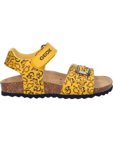 Sandálias de Menino GEOX B922QA 00454 B SANDAL CHALKI C2117 YELLOW-NAVY