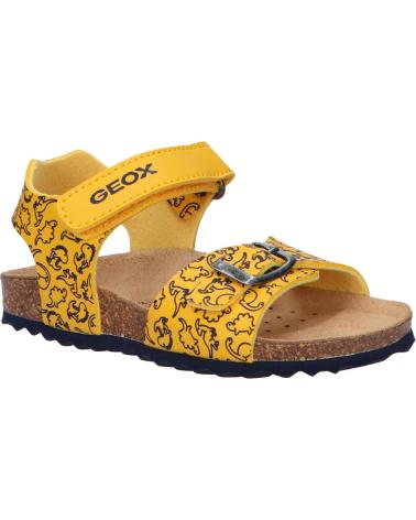 Sandálias de Menino GEOX B922QA 00454 B SANDAL CHALKI C2117 YELLOW-NAVY