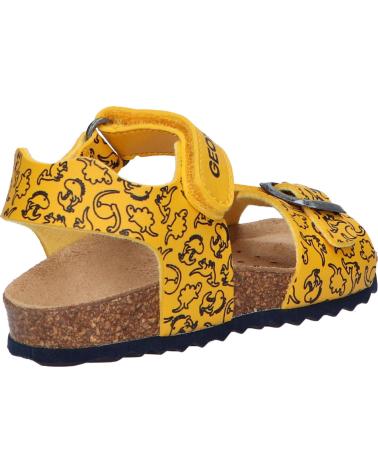 Sandálias de Menino GEOX B922QA 00454 B SANDAL CHALKI C2117 YELLOW-NAVY