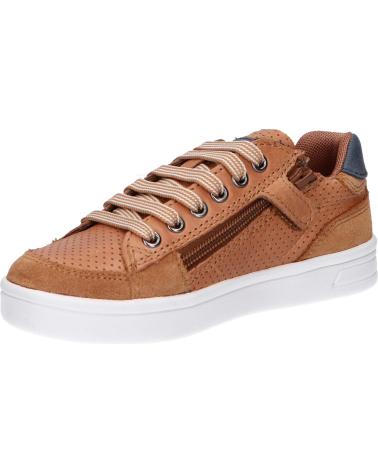Deportivas de Niño GEOX J255VB 0CL22 J DJROCK C6176 COGNAC-NAVY