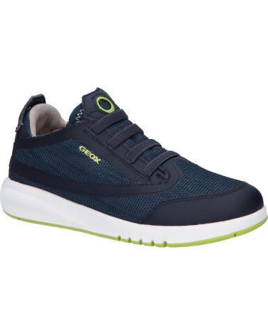 Deportivas de Niño GEOX J25BNA 07TBC J AERANTER CF43S NAVY-LIME GREEN