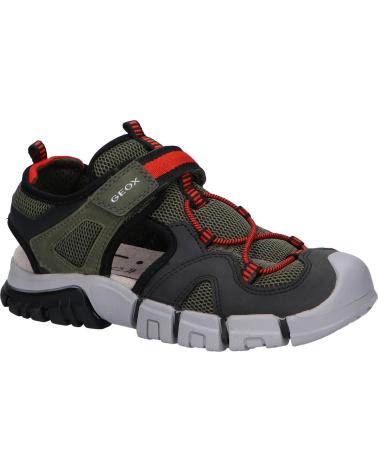 boy Sandals GEOX J SANDAL DYNOMIX BOY VERDE