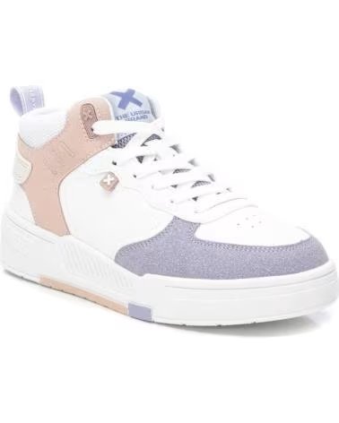 Sportschuhe-De-Mujer-XTI-XTI 142456 SNEAKER MIT MEHRFARBIGEM DESIGN UND SCHNÜRVERSCHLUSS-LILA