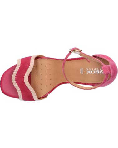 Woman Sandals GEOX D35RPG 00021 D NEW ERAKLIA 80 C8B8Z CYCLAMEN-NUDE