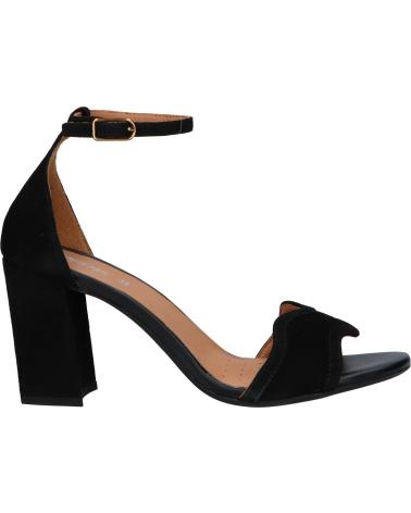 Woman Sandals GEOX D N ERAKLIA 80 G - CAMOSCIO D35RPG 00021 NEGRO