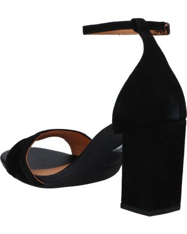 Woman Sandals GEOX D N ERAKLIA 80 G - CAMOSCIO D35RPG 00021 NEGRO