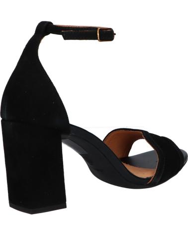 Woman Sandals GEOX D N ERAKLIA 80 G - CAMOSCIO D35RPG 00021 NEGRO