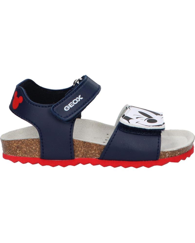 Sandali per Bambino GEOX B SANDAL CHALKI BOY BLANCO
