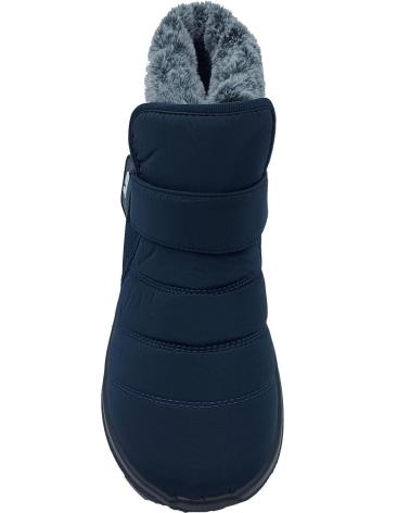 Stivaletti per Donna CALZADOMANIA BOTIN IMPERMEABLE VELCRO MARINO