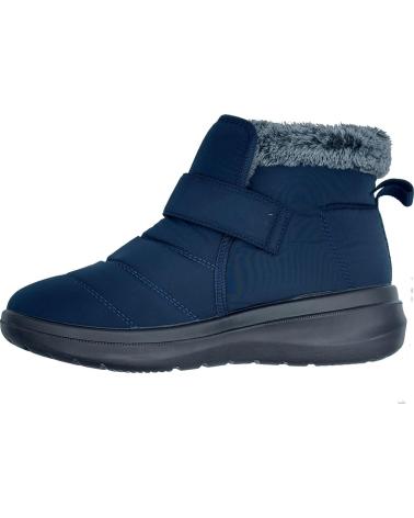 Stivaletti per Donna CALZADOMANIA BOTIN IMPERMEABLE VELCRO MARINO