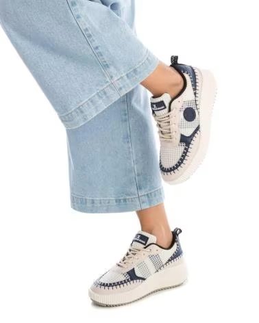 Zapatillas deporte pour Femme XTI BASKETS XTI 142465 À PLATEFORME NAVY