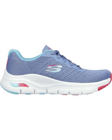 Sportschuhe für Damen skechers ZAPATILLA ARCH FIT 149722 BLMT AZUL AZUL