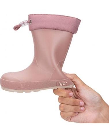 Stivali da pioggia per Bambina IGOR BOTA DE AGUA RESPETUOSA ROSA