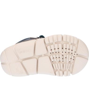 Botins de Menino GEOX B042TA 022BC B FLEXYPER C0947 BROWN-NAVY