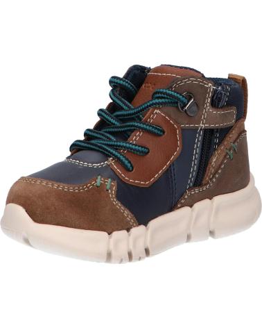 Botins de Menino GEOX B042TA 022BC B FLEXYPER C0947 BROWN-NAVY