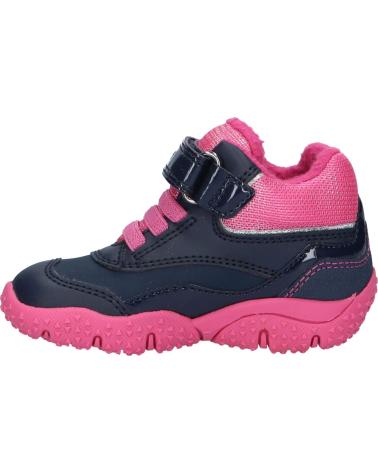 Stivaletti per Bambina GEOX B04H1A 0BCM2 B BALTIC B WPF C4268 NAVY-FUCHSIA