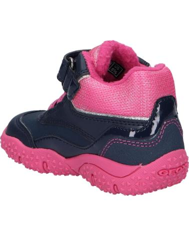 Stivaletti per Bambina GEOX B04H1A 0BCM2 B BALTIC B WPF C4268 NAVY-FUCHSIA