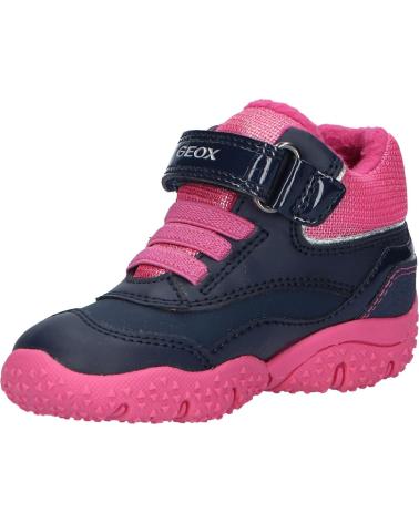 Stivaletti per Bambina GEOX B04H1A 0BCM2 B BALTIC B WPF C4268 NAVY-FUCHSIA