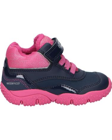 Stivaletti per Bambina GEOX B04H1A 0BCM2 B BALTIC B WPF C4268 NAVY-FUCHSIA