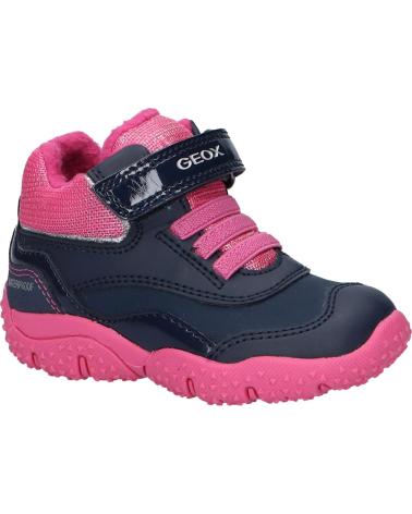 Stivaletti per Bambina GEOX B04H1A 0BCM2 B BALTIC B WPF C4268 NAVY-FUCHSIA