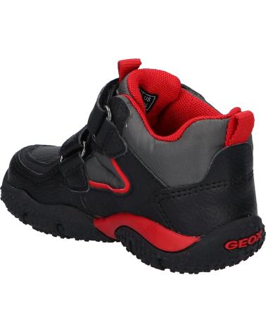 Sapatilhas de Menino GEOX J042YA 0CEBU J BALTIC B WPF C0048 BLACK-RED