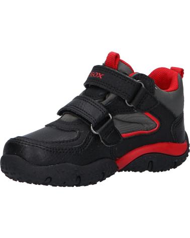 Sapatilhas de Menino GEOX J042YA 0CEBU J BALTIC B WPF C0048 BLACK-RED