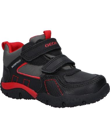 Sapatilhas de Menino GEOX J042YA 0CEBU J BALTIC B WPF C0048 BLACK-RED