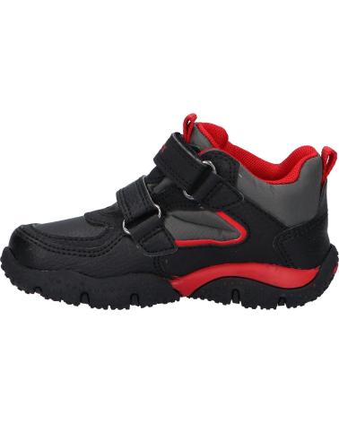 Sapatilhas de Menino GEOX J042YA 0CEBU J BALTIC B WPF C0048 BLACK-RED