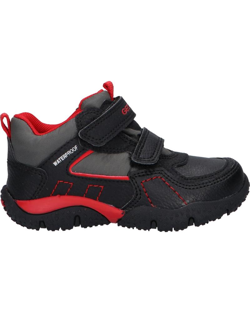 Sapatilhas de Menino GEOX J042YA 0CEBU J BALTIC B WPF C0048 BLACK-RED